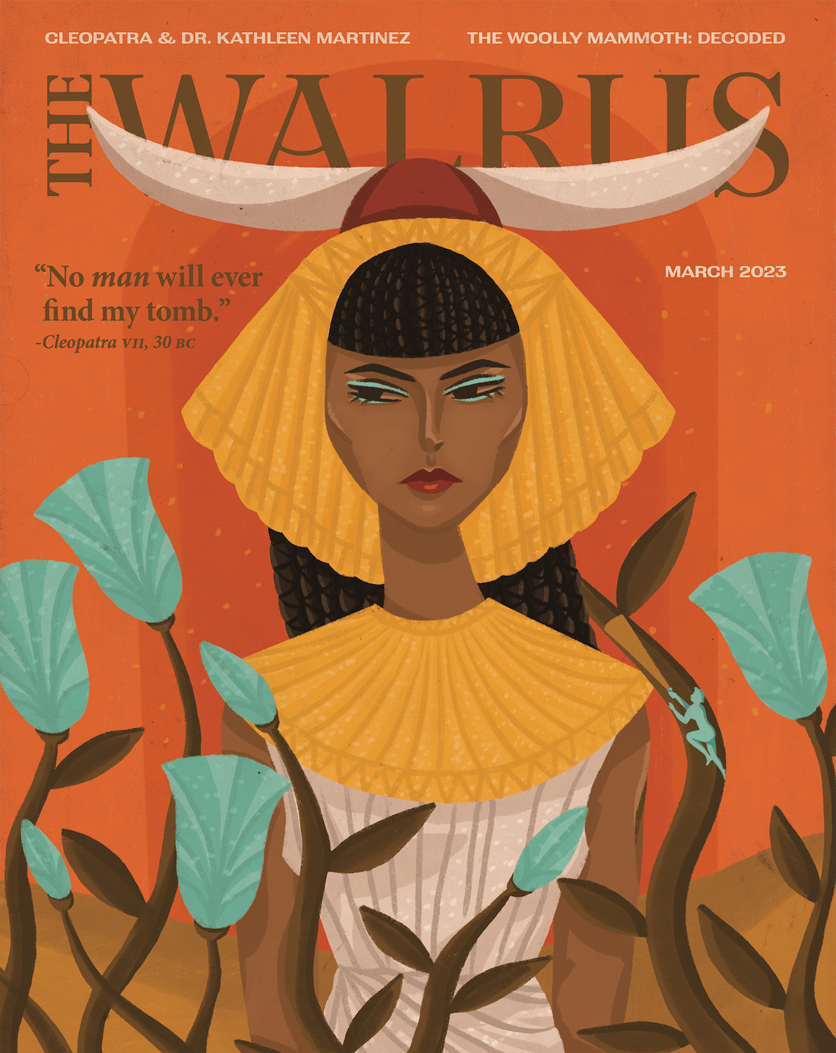 Image of the Cleopatra Walrus magazine cover